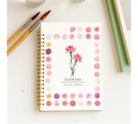 Hugs Garden Livre De Peinture à L'aquarelle Pour Débutants Et Adultes, Cahier D'exercices Adapté Aux Débutants Avec Des Projets Diy, Tutoriels Guidés Pour L'exploration Créative, L'art-thérap Flowers