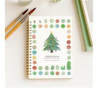 Hugs Garden Livre De Peinture à L'aquarelle Pour Débutants Et Adultes, Cahier D'exercices Adapté Aux Débutants Avec Des Projets Diy, Tutoriels Guidés Pour L'exploration Créative, L'art-thér Christmas
