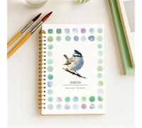 Hugs Garden Livre De Peinture à L'aquarelle Pour Débutants Et Adultes, Cahier D'exercices Adapté Aux Débutants Avec Des Projets Diy, Tutoriels Guidés Pour L'exploration Créative, L'art-thérapie Birds