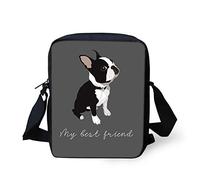 HUGS IDEA Aniaml Mini sac à bandoulière pour téléphone portable Motif, Bouledogue français, Small