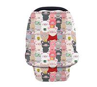 Hugs Idea Housse d'allaitement pour nouveau-né en tissu ultra doux et respirant