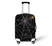 HUGS IDEA Housses de protection pour valise de voyage en forme de tête d'animal 3D, Spider Wed, L (26"-30" cover)