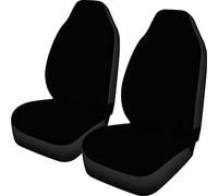 Hugs Idea Housses de siège avant de voiture noires, durables et universelles, pour berline, SUV, van, meilleur cadeau