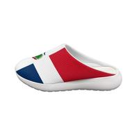 HUGS IDEA Sabots de jardin unisexes pour homme et femme - Mules à enfiler en maille - Pantoufles pour la maison et la plage, République Dominicaine., 38 EU