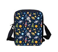 HUGS IDEA Sac à bandoulière tendance, petit sac à bandoulière pour voyage, école, unisexe, sac à main pour garçons et filles, Taille unique