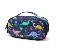 HUGS IDEA Sac de refroidissement à insuline dinosaure pour diabétique, étui de voyage, stylo à insuline et étui de transport pour médicaments, sac de rangement portable pour insuline