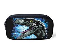 Hugs Idea - Trousse à crayons en toile motif dinosaure Raptor - Pour enfants