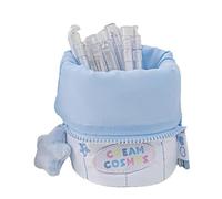 Hugsweet Étui à Crayons, boîte de Rangement, Pochette à Crayons, Sac à stylos esthétique, Organisateur de Papeterie créative, Sangle de poignée Amovible de Grande capacité pour Crayons et stylos