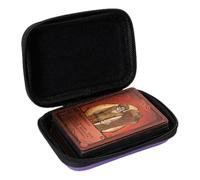 Hugsweet Étui de Jeu de Cartes,Étui Étanche pour Jeu De Cartes avec Fermeture Éclair | Sac De Transport Porte-Cartes pour Soirées en Famille Jeux À Domicile Anniversaires Fêtes Et