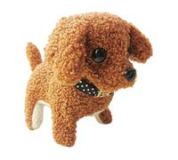 Hugsweet Jouets pour Chiens Qui marchent et aboient,Jouet pour Chien Qui aboie - Jouet pour Chien animé en Peluche pour - Jouets réalistes pour garçons et Filles à partir de 1 an, Jouets en Peluche