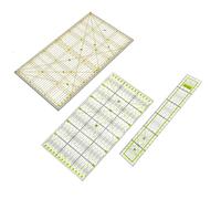 Hugwish 1pcs 15 x 30 cm regle patchwork couture avec indications d'angles, règle couture, regle japonaise couture avec une graduation en cm et des indications sur les angles (15x30cm TYPE-A)