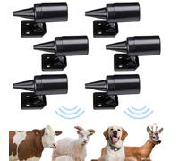 Hugwish 6pcs sifflet ultrason anti gibier, sifflet anti gibier pour voiture, repulsif sanglier, Effective Ultrasound for Roadside Animals