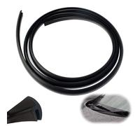 Hugwish joint de pare brise avant Universel de 1.7 mètres, joint bandeau baie pare-brise, caoutchouc pare brise, joint etancheite pare brise voiture