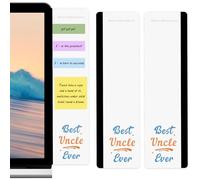 HUHALLI Cadeaux pour oncle de la nièce, cadeau d'anniversaire pour oncle, Noël, Saint-Valentin, fête des pères, cadeau de fête des pères, accessoires de bureau, tableau mémo multifonction pour écran