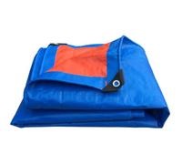 HUHJYUGE Bâche Imperméable avec Oeillet, Bâche Polyéthylène Renforcée, Bâche de Protection Jardin, pour Serre Terrasse Bois et Équipement (6x12m)