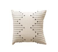 HUHJYUGE Coussin Carré Décoratif en Tissu Doux pour Canapé, Sofa, Lit, Chaise; Housse De Coussin Amovible Et Lavable avec Fermeture Cachée, Élégant Et Confortable pour Maison