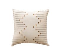 HUHJYUGE Coussin Carré Décoratif en Tissu Doux pour Canapé, Sofa, Lit, Chaise; Housse De Coussin Amovible Et Lavable avec Fermeture Cachée, Élégant Et Confortable pour Maison