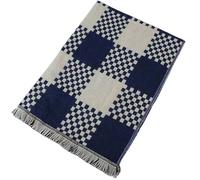 HUHJYUGE Écharpe à Carreaux et Vichy pour Femme et Homme, Grande Etole Réversible Unisexe Douce, Cache-col Polyvalent pour Étudiants, Châle Couverture Chaud pour Automne Hiver (B 190x70cm)