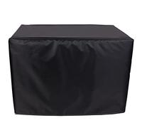 HUHJYUGE Housse Salon de Jardin Exterieur Impermeable Coupe-Vent 100x75x100cm, BâChe de Protection pour Mobilier avec Cordons de Serrage, Housse de Table de Jardin Résistante Aux Intempéries