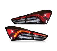 HUHNGNBZPM Feux Arrière Style De Voiture pour Maserati pour Ghibli Feu Arrière 2014-2022 Mise À Niveau Feux Arrière Assemblage DRL DRL Clignotant Accessoires De Voiture Feux Remorque