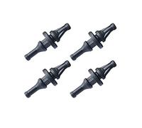 Huhudyy Lot de 50 composants d'ordinateur Boîtier PC Ventilateur Tige de fixation Anti-bruit Vibration Vis en caoutchouc Anti-vibrations Absorption des chocs