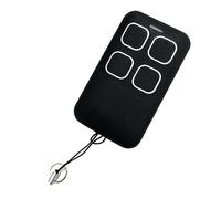 Huhudyy Télécommande Universelle 280-868MHZ pour Porte de Garage, avec 4 Touches, Permettant de Copier la Télécommande de Portail Électrique. Résistante, de Haute Qualité, Facile à Utiliser, Couleur N