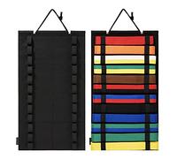 HUHYNN Belt Display présentoir de Ceinture de karaté Garçon, Noir