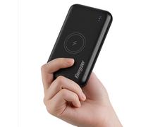 Hui-Batterie Externe 20000mah Power Bank Chargeur Portable Sans Fil 15w,Usb-C Pd 20w,Usb-A Qc 18w,Recharge Rapide Led Powersafe,Iphone Android Smartphone Tablette,VoyagePowerbank Qe20009