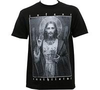 HUIAN Infant Annihilator Band Jesus T-Shirt Black M