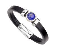 HUIANGLIYG Bracelet en Cuir et Pierre Naturelle pour Homme, Unisexe, Classique, Tressé À La Main, avec Boucle Magnétique, Bracelet Manchette en Pierres Précieuses Naturelles Reiki, pour Femme et