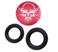 huiba Capuchons de manivelle de vélo - Qualité supérieure - Capuchon anti-poussière pour manivelle de vélo - Capuchon de manivelle creux - Bouchon anti-poussière - Couvercle de bielle de vélo