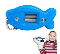 huiba Lames de skate | Outil lame aiguisée avec revêtement diamant sur le thème du poisson - Affûteuse lames pour patins à glace, meuleuse