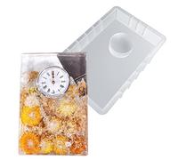 huiba Moule en silicone pour montre, outil de fabrication de bijoux fait à la main | Nouveaux moules en résine de silicone épaissie pour créer de l'art résine époxy artisanat décoration