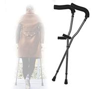 HUIBBGO Béquille Pliante réglable, béquille légère en Forme de F pour aisselle, Design Ergonomique et poignées Confortables, utilisable par Tous Les âges. C'est Vraiment Gentil de Votre pa