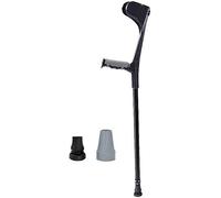 HUIBBGO Canne-béquille d'avant-Bras adaptée aux Personnes âgées et handicapées, légère, antidérapante, Hauteur réglable, Taille Adulte, pour Une Marche en Toute sécurité avec Assistance à