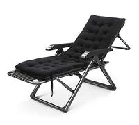 HUIBBGO Chaise Longue de Jardin Pliante et inclinable, Chaise Longue à gravité zéro, Dossier pour Jardin, Parc, Piscine, Plage, Camping, randonnée, lit de Jour