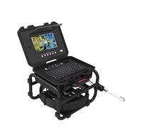 HUIBBGO Endoscopes, DVR 9" IPS Caméra d'inspection des canalisations d'égout 23 mm 1080p IP68 512 Hz Localisateur Endoscope Compteur avec Carte vidéo 16 Go 20/30/50/60 M