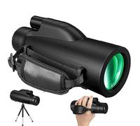 HUIBBGO Les télescopes monoculaires Haute Puissance à Zoom 12x50 sont équipés d'un véritable oculaire de 23 mm et d'un Grand Objectif de 50 mm