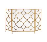 HUIBBGO Pare-étincelles et Pare-Vapeur pour cheminée, barrière Anti-feu Simple pour la Maison, Pare-feu en Fer forgé intégré pour Salon, Accessoires de cheminée, décoration, Gril