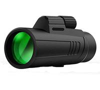 HUIBBGO Télescope monoculaire 10x42, monoculaire Compact Haute Puissance HD avec Adaptateur pour Smartphone, monoculaire étanche à Vie, Prisme BAK4 pour l'observation des Oiseaux en Plein