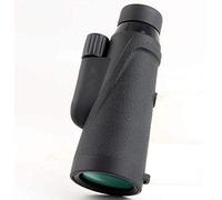 HUIBBGO Télescope monoculaire 12x42, Haute Transmittance, rempli d'azote, étanche et antibuée, Corps en Alliage de magnésium, Finition Verte