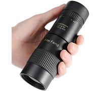 HUIBBGO Télescope monoculaire HD 8-40x40 à Zoom continu, Prisme BAK4 FMC étanche, idéal pour l'observation des Oiseaux en extérieur