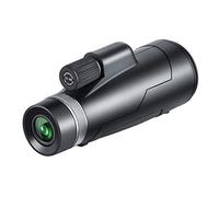 HUIBBGO Télescope monoculaire, monoculaire étanche HD 12 x 50 avec Support pour Smartphone, trépied, Prisme BAK4, Jumelles, Grand oculaire, Longue-Vue pour l'observation des Oiseaux en ext