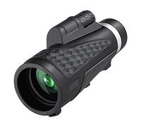HUIBBGO Télescope monoculaire pour Adultes avec trépied, monoculaire Haute Puissance HD 18 x 62, monoculaire étanche avec Support pour Smartphone pour l'observation des Oiseaux.
