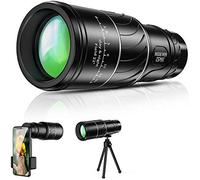 HUIBBGO Télescope monoculaire, télescope monoculaire Haute Puissance 16X52 HD à Double Mise au Point, monoculaire Compact étanche pour l'observation des Oiseaux, Le Camping, Le Sport en pl