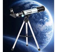 HUIBBGO Télescope pour Enfants, Adultes, débutants en Astronomie, télescope réfracteur 70 mm, grossissement 90x, Objectif Zoom Haute définition