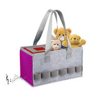 HUIBOHOU Étui de transport pour kit de démarrage Toniebox et accessoires, sac de rangement en feutre pour lecteur audio Toniebox et figurine, sac de transport de voyage avec poignée pour Toniebox et