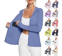 HUIFUAO - Chemise anti-UV pour femme avec fermeture éclair et protection solaire UPF 50 - Veste légère avec poches et bord amovible - Pour l'extérieur, le cyclisme, la randonnée, Violet, XL