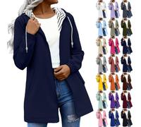 HUIFUAO Manteau imperméable léger pour femme avec capuche, grande taille, respirant, coupe-vent, fermeture éclair, trench-coat pour l'extérieur, le cyclisme, la randonnée, les activités d'extérieur