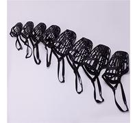 huigogo Couvre-bouche en plastique PET pour chien, anti-morsure, anti-aboiement, alimentation désordonnée, respirant, masque pour chien, super unique, noir, 20 kg